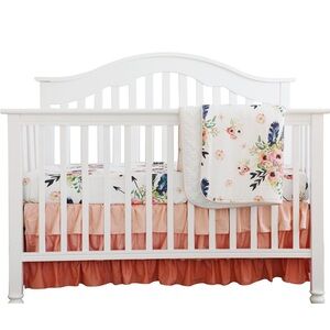 Boho girl crib bedding